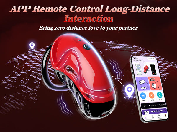 Omareon Vibrating chastity cage with remote control