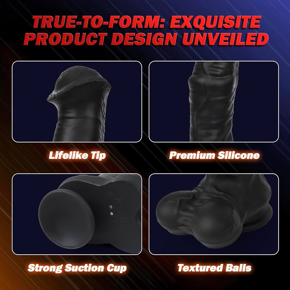 Omareon Black horse anal thrusting machine with remote control