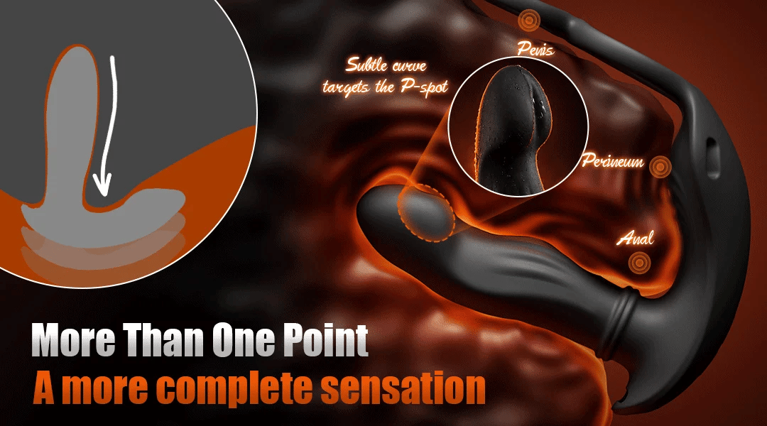 Omareon - Wearable Thrusting Prostate Massager with Straps, APP & Remote Dual Control