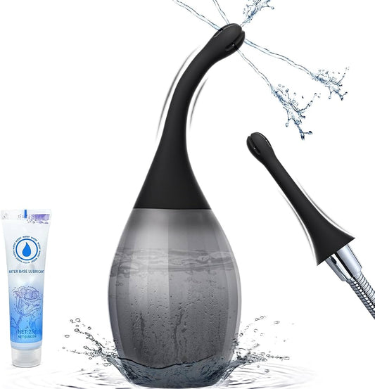 Power bottom Enema bulb with Anti-backflow design