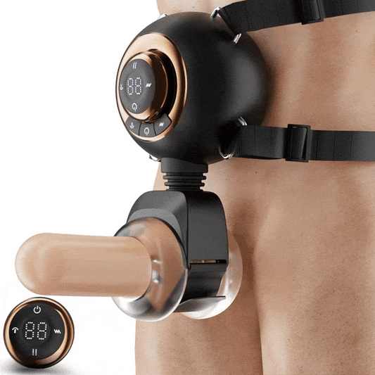 Omareon Wearable Male Masturbator 3-in-1 9 Thrusting Rotating Vibrating Sex Toy for Men