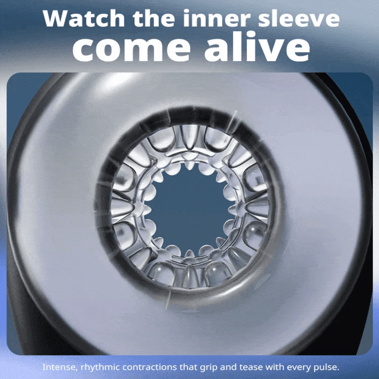 Omareon Wearable Male Masturbator 3-in-1 9 Thrusting Rotating Vibrating Sex Toy for Men