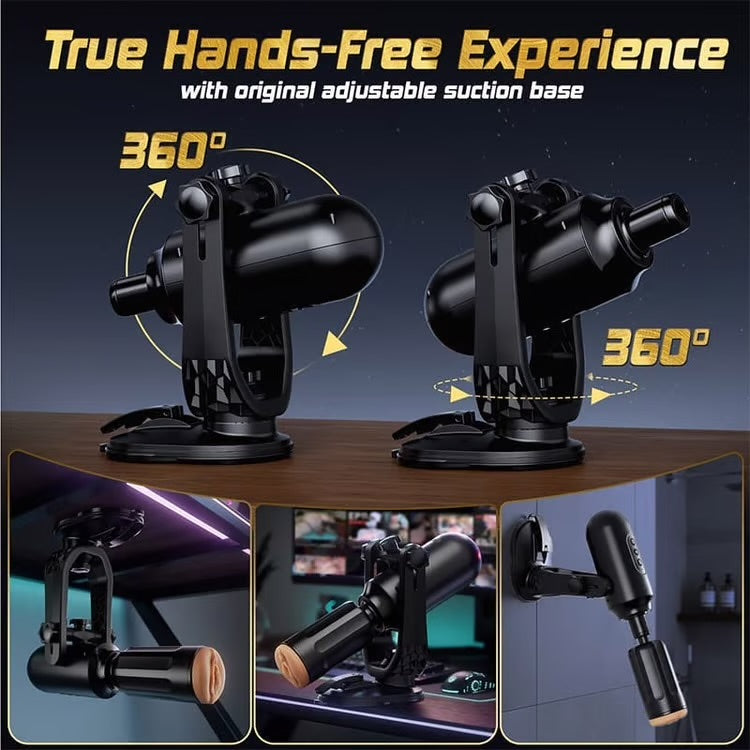 Omareon presidential handsfree pleasure machine with 350 degrees rotation- Full set