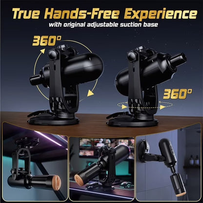 Omareon presidential handsfree pleasure machine with 350 degrees rotation- Full set