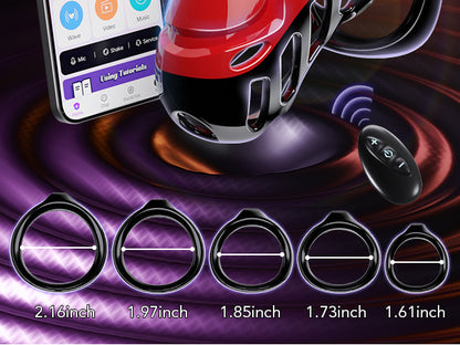 Omareon Vibrating chastity cage with remote control