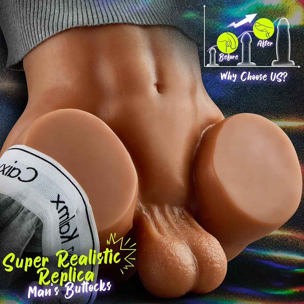 Pound my ass gay bubble butt with automatic vibration and suction motion