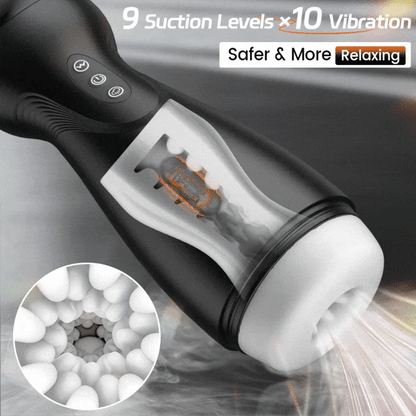 Slowmotion automatic deep throating machine