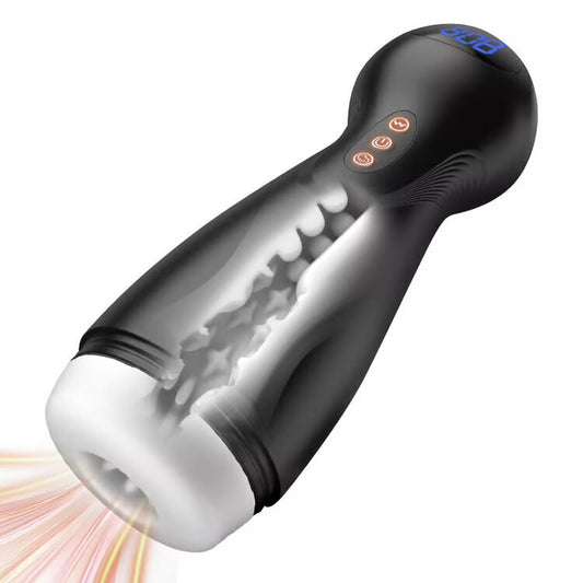 Slowmotion automatic deep throating machine