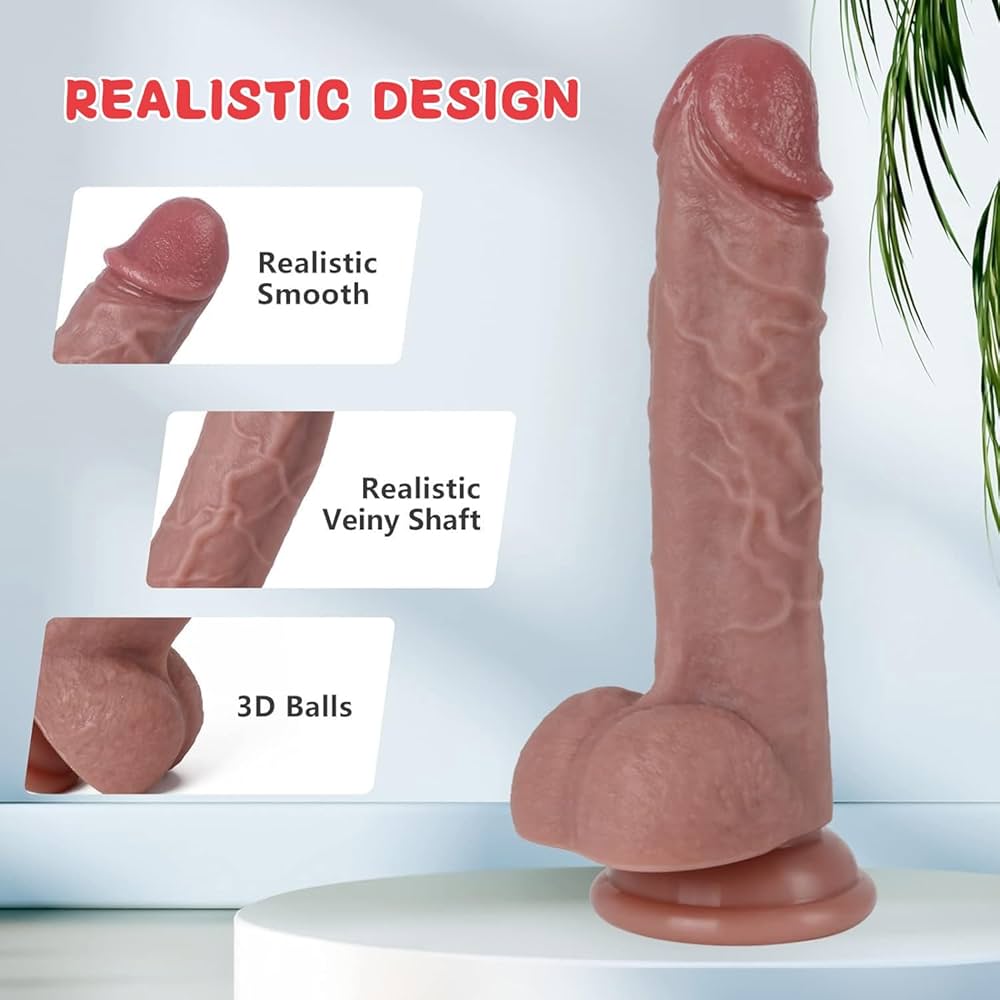 Humanlike 7inch beginner dildo for Gay Men
