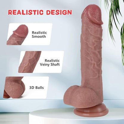 Humanlike 7inch beginner dildo for Gay Men