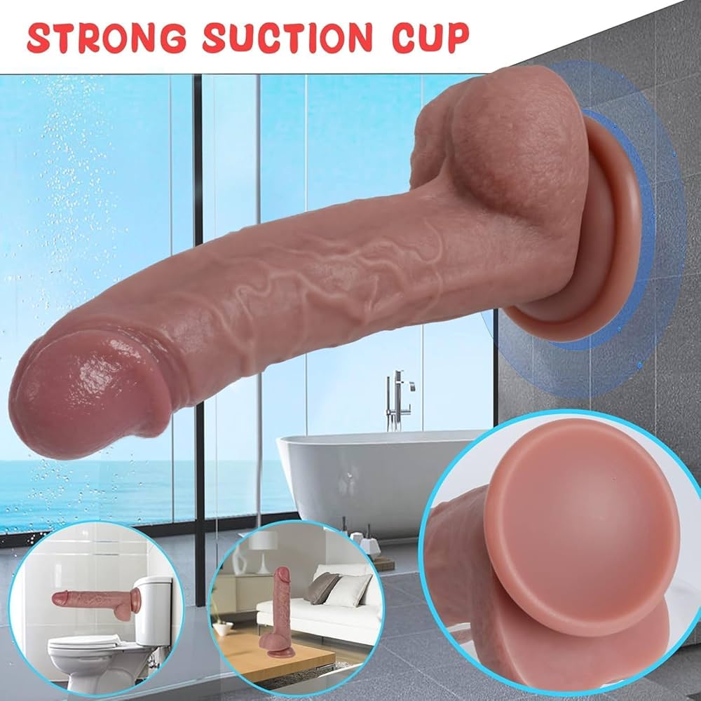Humanlike 7inch beginner dildo for Gay Men