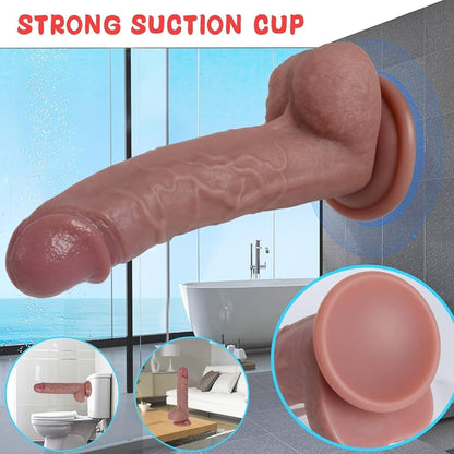 Humanlike 7inch beginner dildo for Gay Men