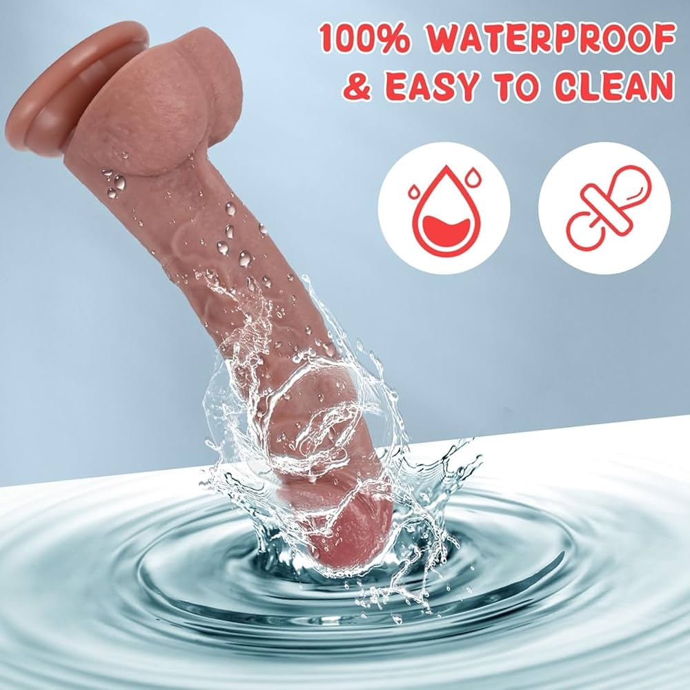 Humanlike 7inch beginner dildo for Gay Men