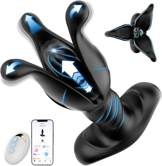 Omareon Advanced 9 tension shock prostate stimulator with anal expansion