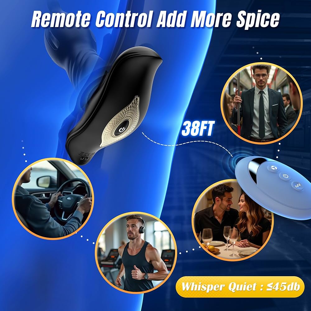 Omareon Advanced 9 tension shock prostate stimulator with anal expansion