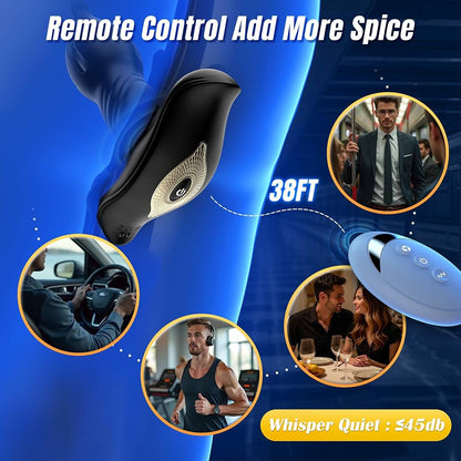 Omareon Advanced 9 tension shock prostate stimulator with anal expansion