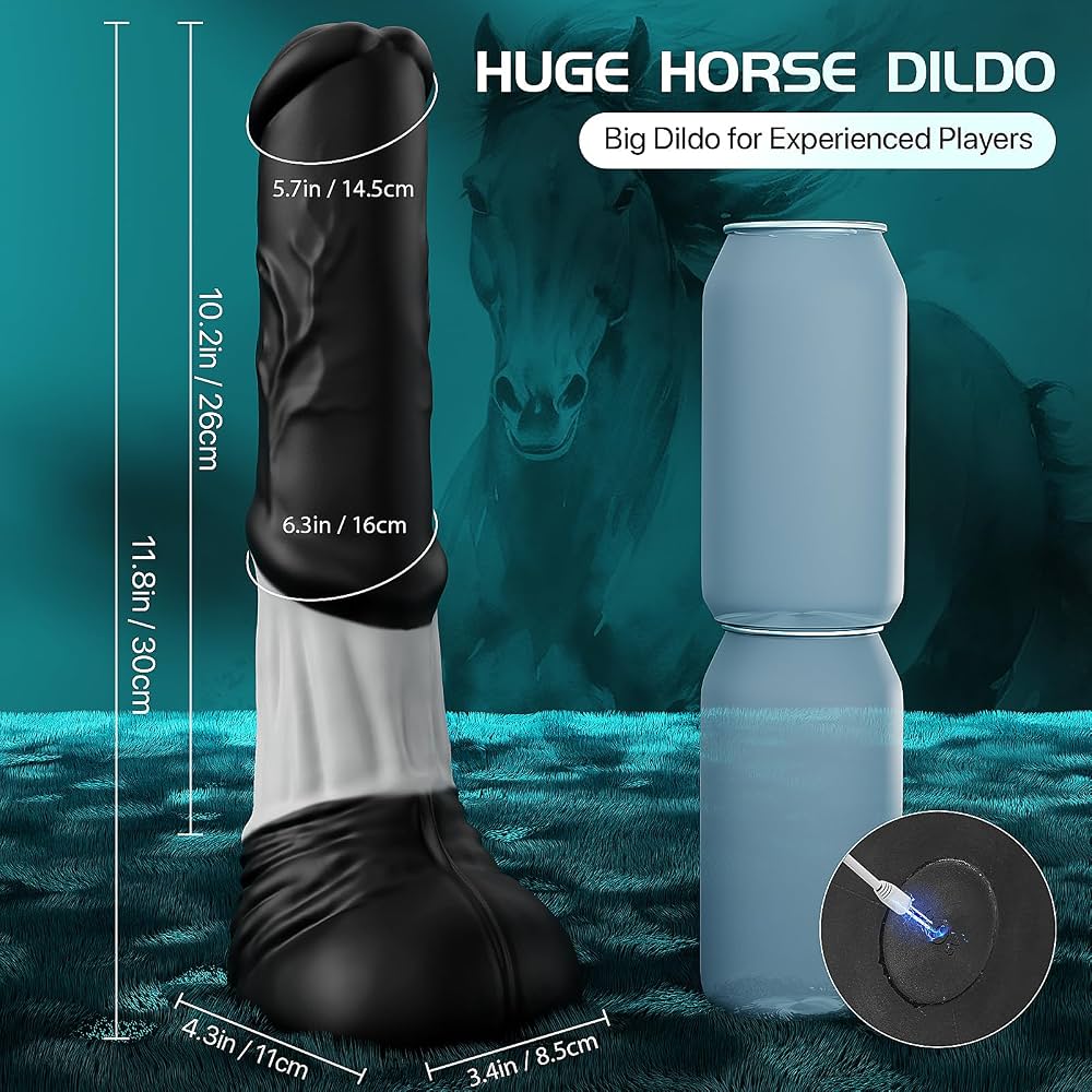 App controlled warhorse fantasy anal training machine with thrusting and vibration
