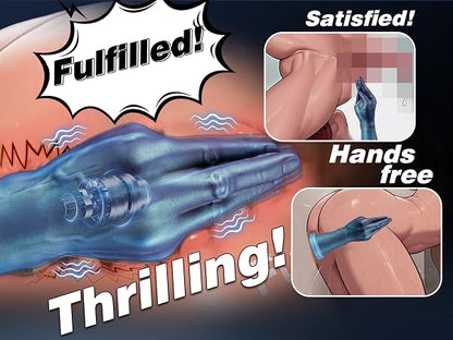 Omareon Huge vibrating fisting hand with remote control