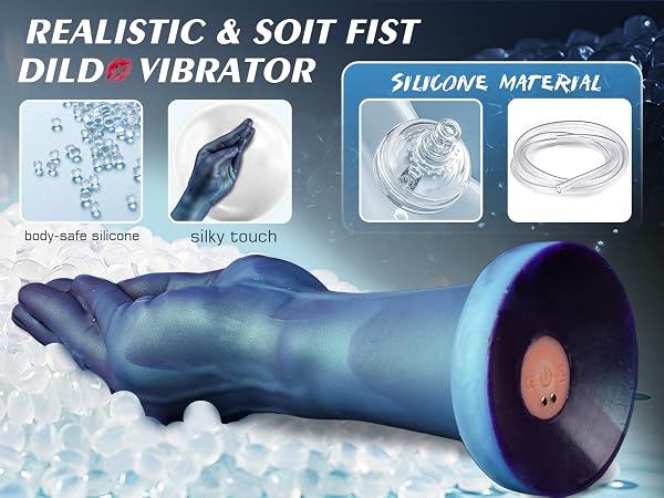 Omareon Huge vibrating fisting hand with remote control