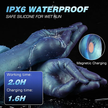 Omareon Huge vibrating fisting hand with remote control