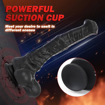 Omareon Black horse anal thrusting machine with remote control
