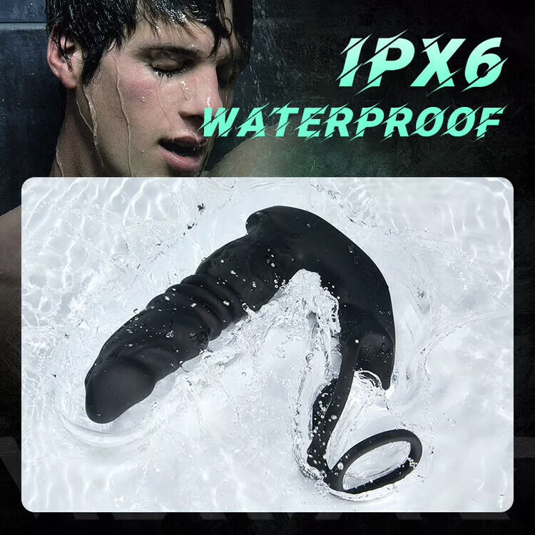 Omareon Upgraded 5- in 1 pleasurable prostate stimulator with cockring