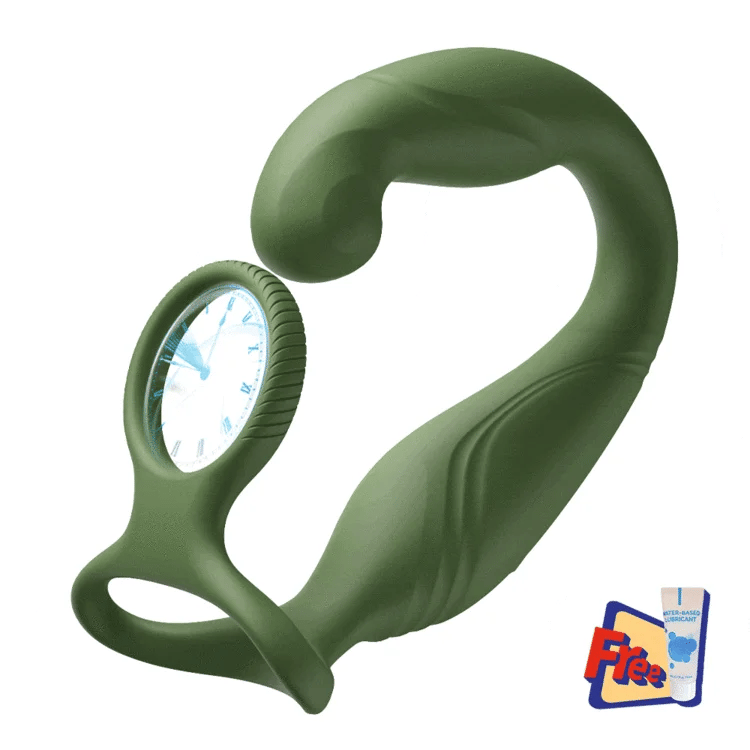 Omareon C shaped prostate traumatiser with cockring stimulation