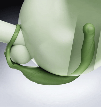 Omareon C shaped prostate traumatiser with cockring stimulation