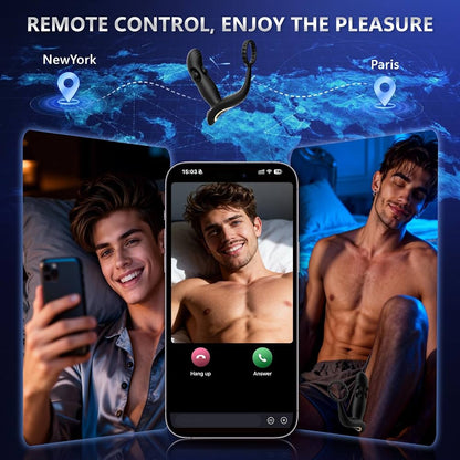 New multi dimensional prostate stimulation with magic wave technology
