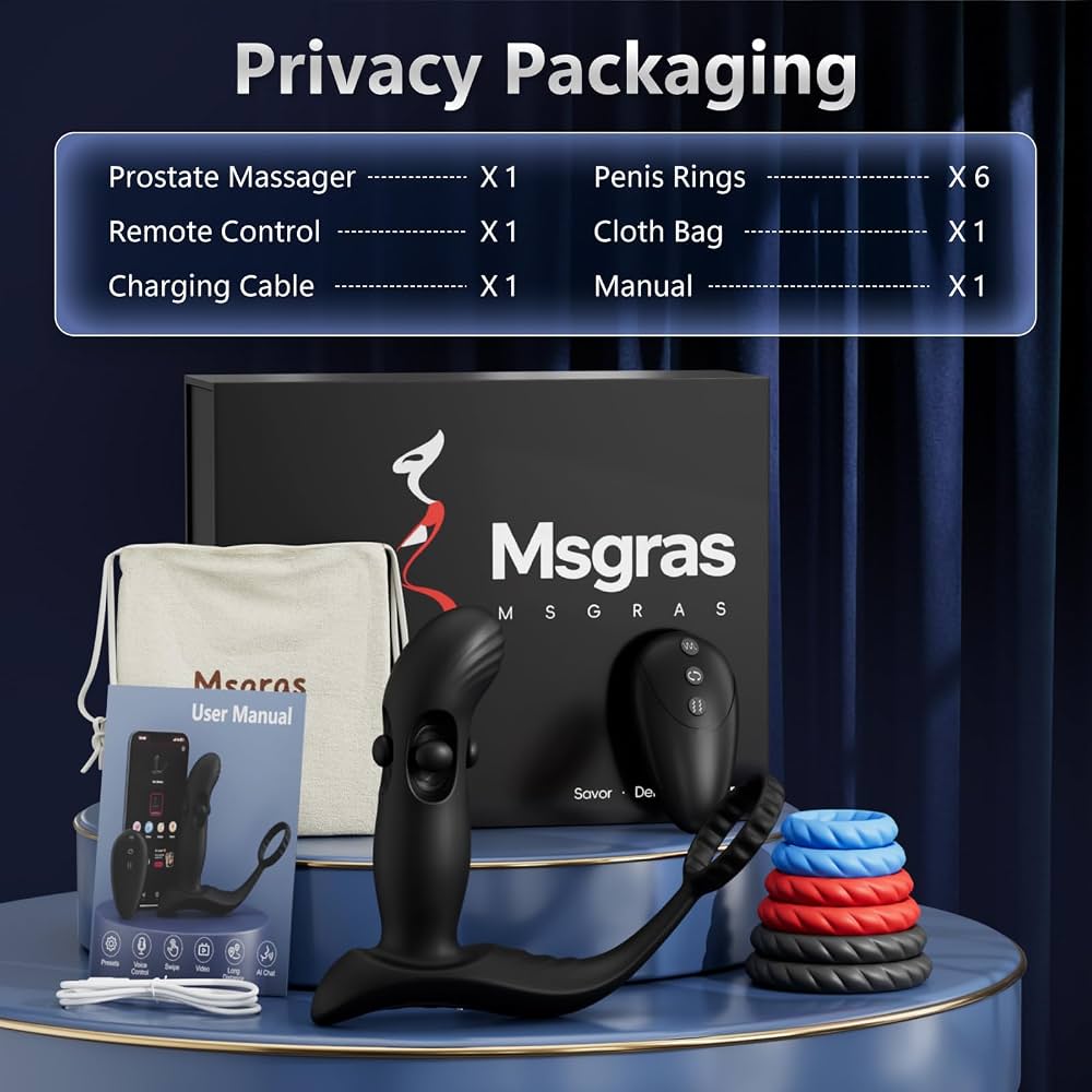 New multi dimensional prostate stimulation with magic wave technology