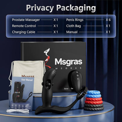 New multi dimensional prostate stimulation with magic wave technology