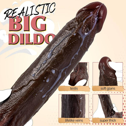 Blackmamba 11inch thrusting dildo with heating