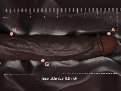 Kingkong Fat 11.5inch inch ebony dildo