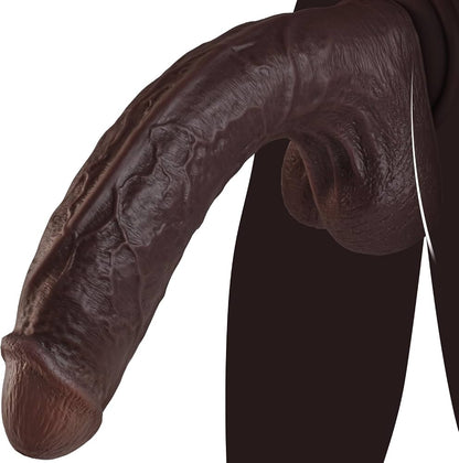 Kingkong Fat 11.5inch inch ebony dildo